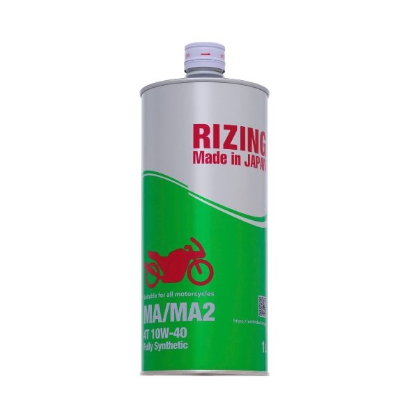 Dầu Nhớt Xe Máy Rizing 10W-40 MA2 Full Synthetic – Nhập Khẩu Nhật Bản (1L)